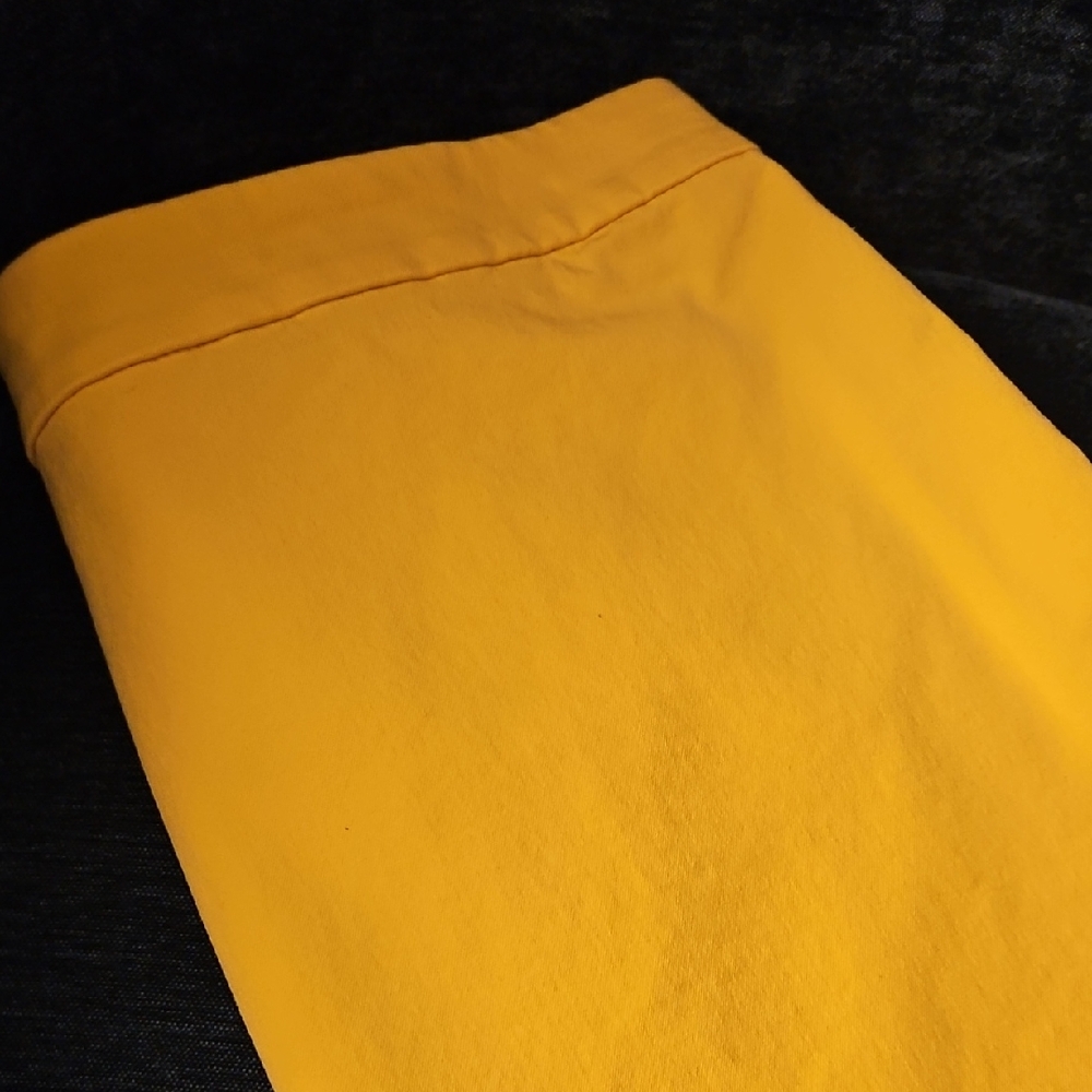 J. Crew Sunny Yellow Bi-Stretch Pencil Skirt - Size 8